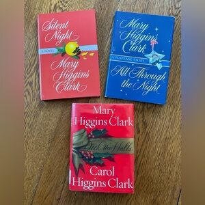 Mary Higgins Clark / Carol Higgins Clark Trio Of Holiday Novels